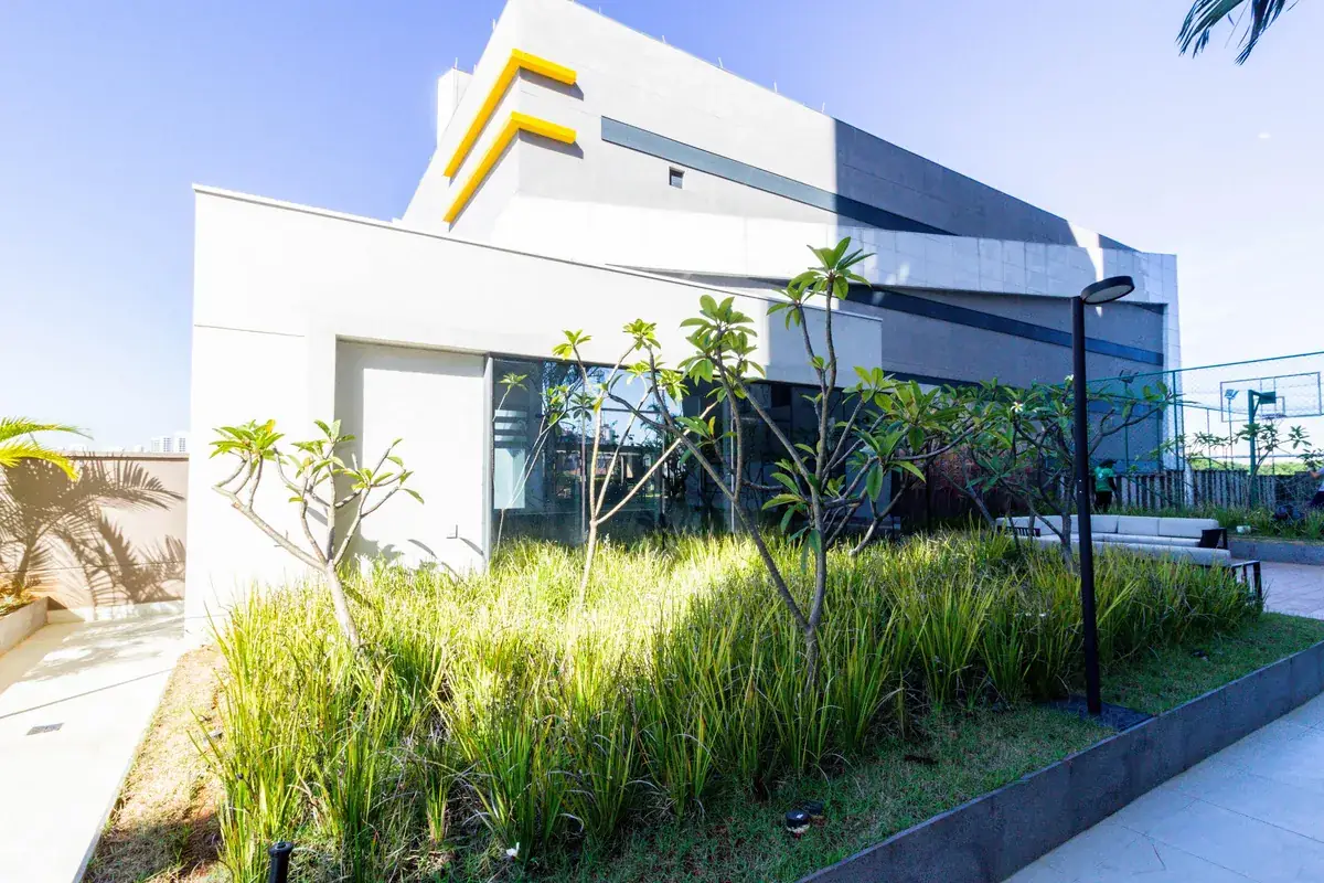 Acesso ao mall integrado do empreendimento