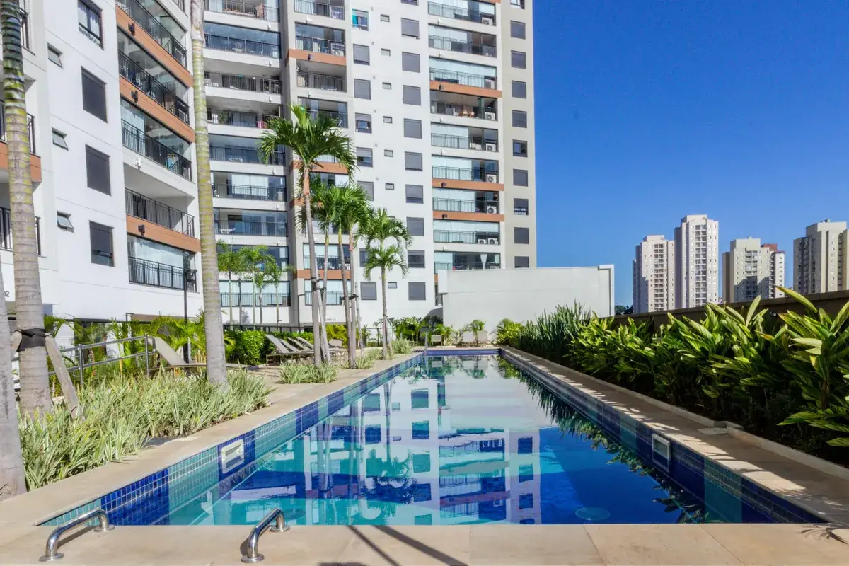 Piscina do condomínio clube Helbor Patteo São Paulo