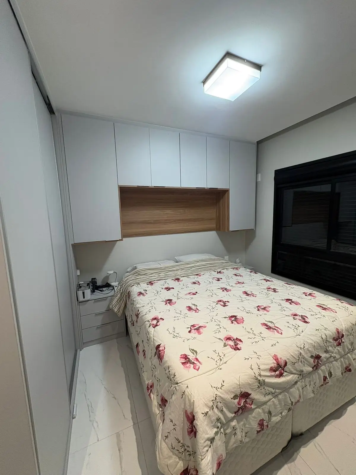 Dormitório do apartamento de 117m²