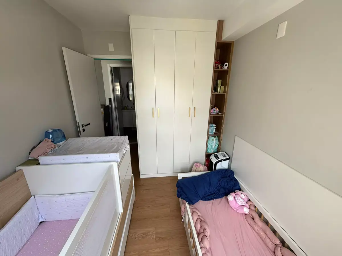 Ambiente mobiliado do apartamento de 67m²